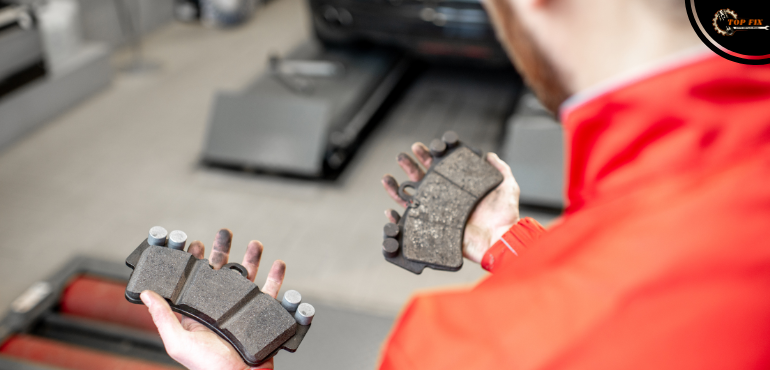 Car Front Brake Pads Change