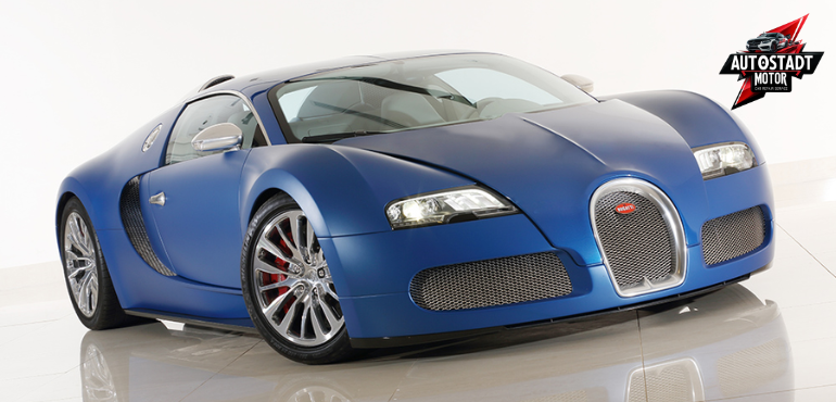 Bugatti Veyron Bleu Centenaire Repair